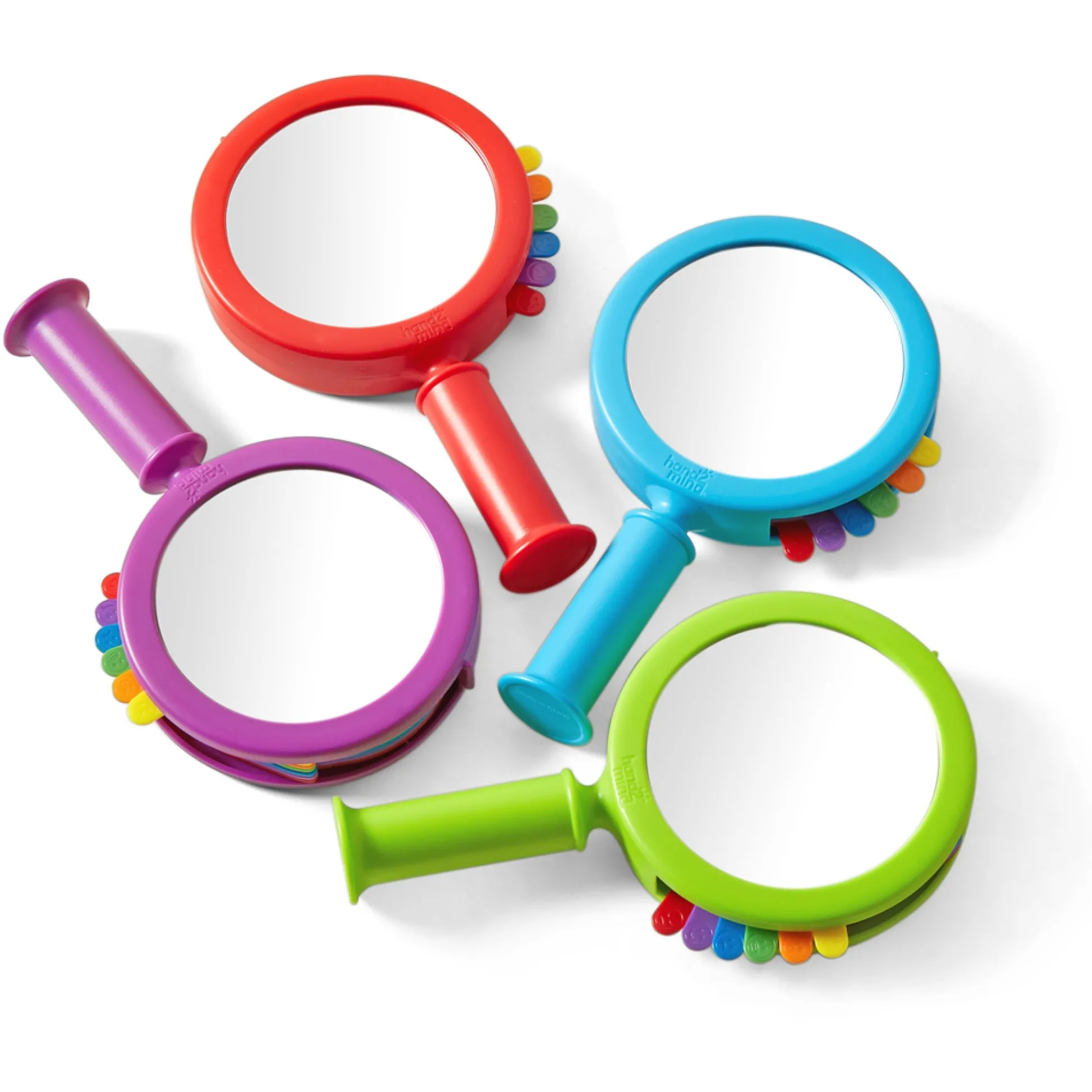 Educators Resource Hand2Mind See My Feelings Mirrors - Emotional Learning Set of 4* Social & Emotional Skills|Preschool Education Toys & Activities