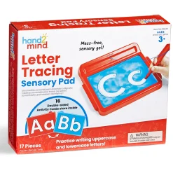 Educators Resource Hand2Mind Sensory Letter Tracing Pad - Gel Filled Learning Tool* Preschool Education Toys & Activities