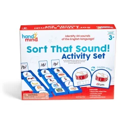 Educators Resource Hand2Mind Sort That Sound! Phonemic Awareness Activity Set* Preschool Education Toys & Activities