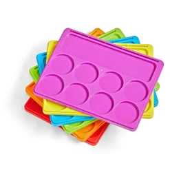 Educators Resource Hand2Mind Sound Segmenting Trays with Magnetic Wand - Rainbow Colored, Set of 6* Preschool Education Toys & Activities