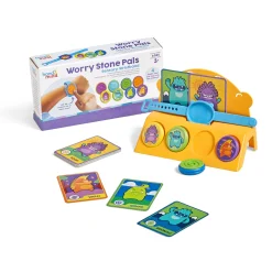 Educators Resource Hand2Mind Worry Stone Pals Adjustable Sensory Wristband* Social & Emotional Skills|Preschool Education Toys & Activities