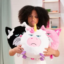 Flat River Group Hangry Petz Lucy Pink Cat 12 inch Interactive Plush* Interactive Dolls & Pets|Stuffed Animals & Plush Toys
