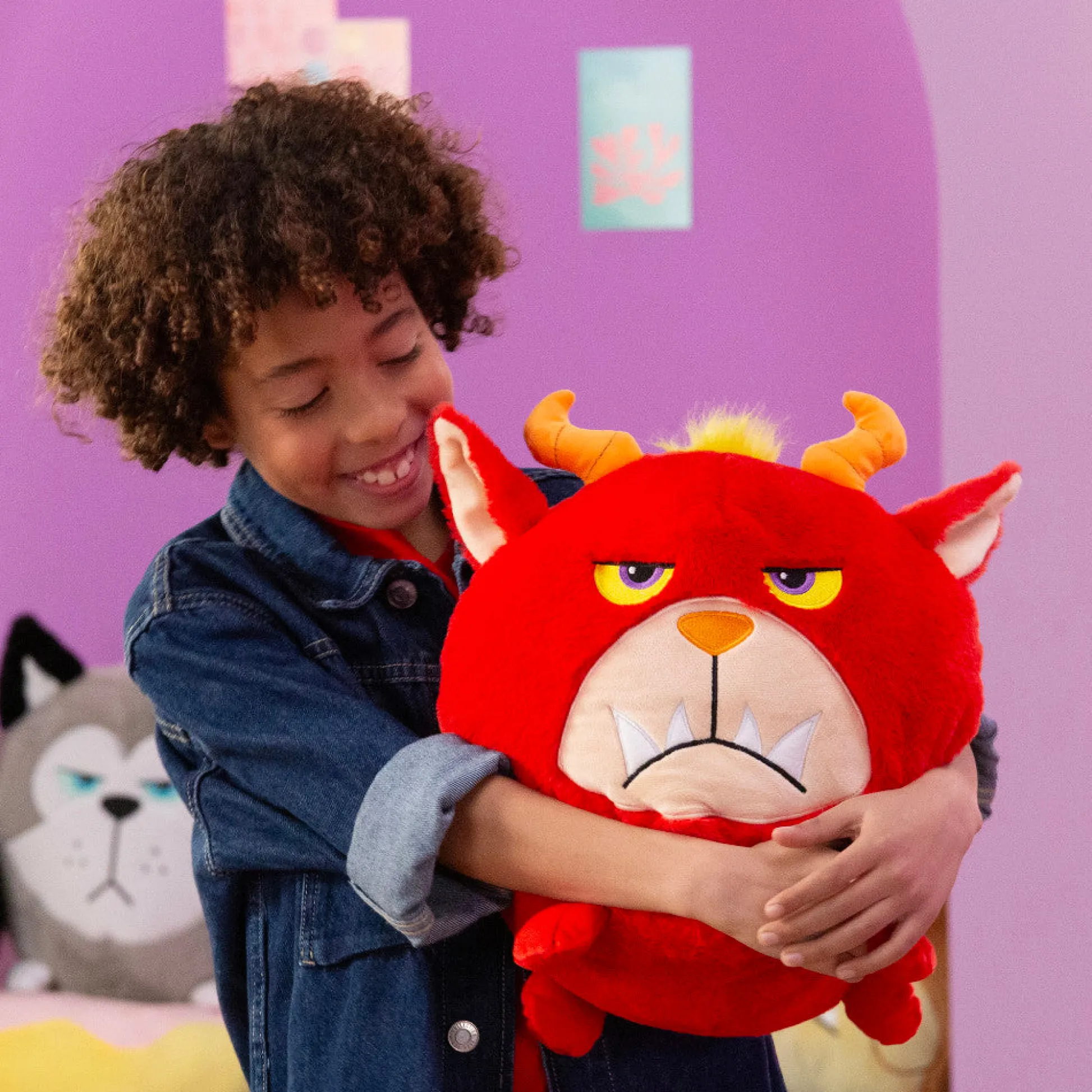 Flat River Group Hangry Petz Rogue Monster 12-Inch Talking Red Animal Plush* Stuffed Animals|Stuffed Animals & Plush Toys