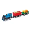 Flat River Group Hape - Battery-Powered Rolling-Stock Train Set - Colorful Wooden Toy for Kids 3+* Trains & Train Tables