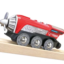 Flat River Group Hape - Light & Sound Propeller Engine - Adventure Series* Trains & Train Tables