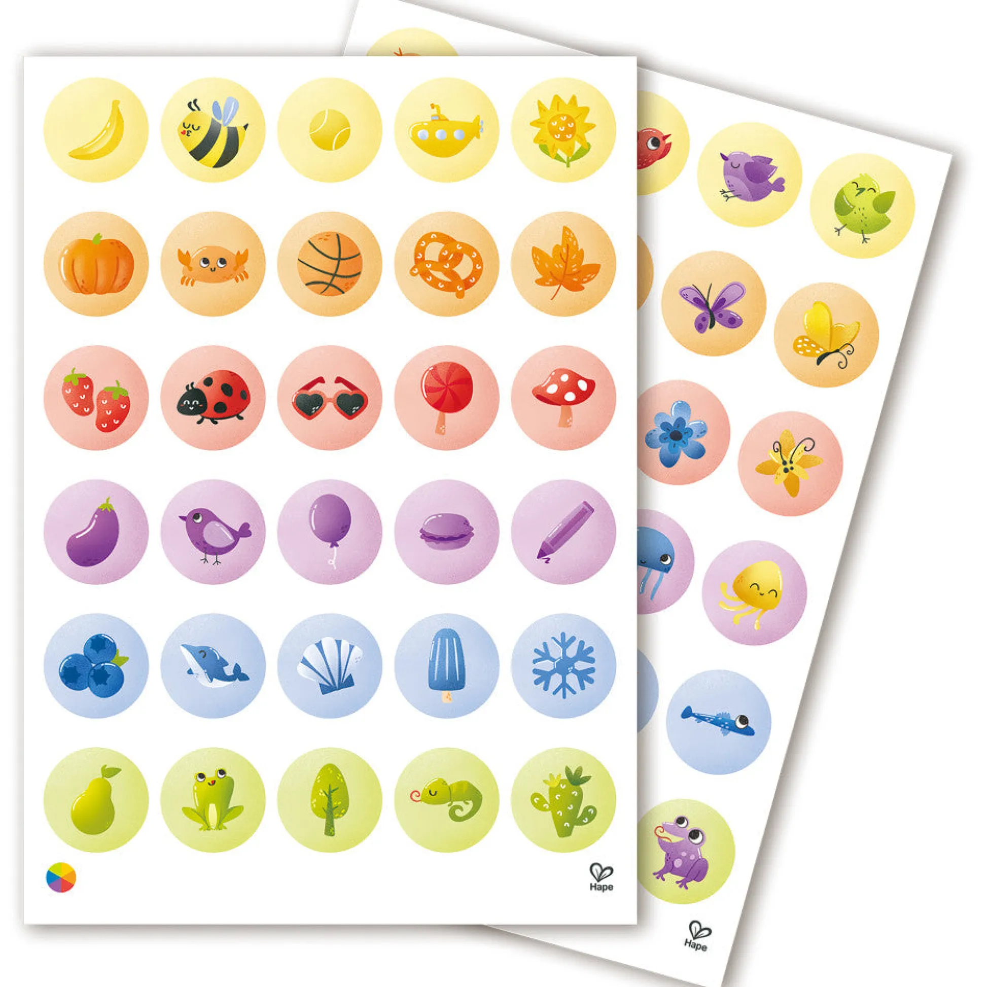 Flat River Group Hape Animal & Nature 18pc Crayon Coloring Art Set* Drawing, Color & Painting