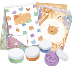 Flat River Group Hape Animal & Nature 16pc Finger Painting Art Set* Drawing, Color & Painting