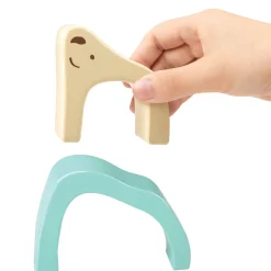 Flat River Group Hape Arctic Polar Bear Stacking Blocks - Creative Wooden Nesting Toy* Preschool Education Toys & Activities|Preschool Building Sets & Blocks