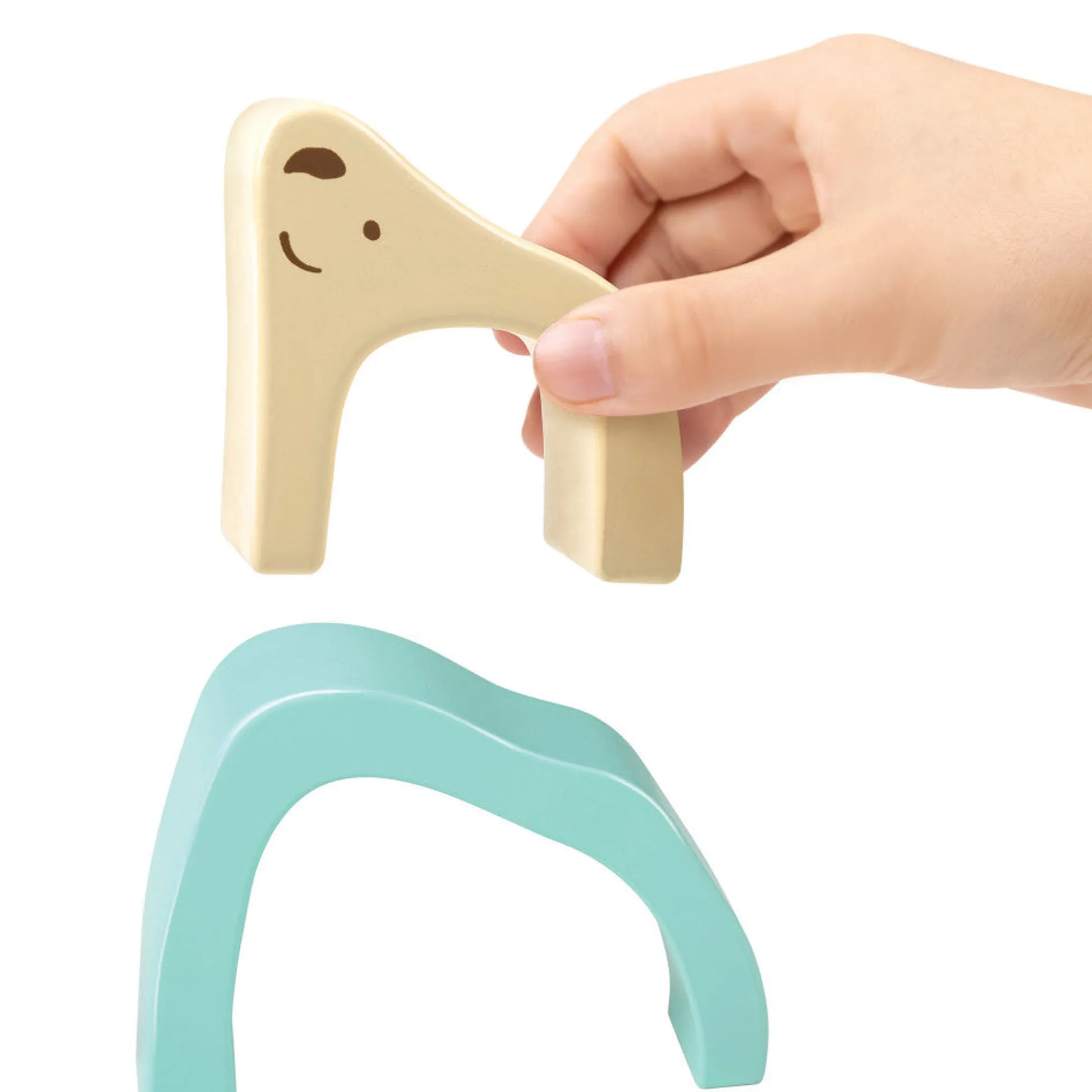 Flat River Group Hape Arctic Polar Bear Stacking Blocks - Creative Wooden Nesting Toy* Preschool Education Toys & Activities|Preschool Building Sets & Blocks