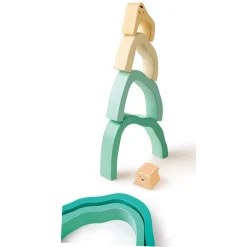Flat River Group Hape Arctic Polar Bear Stacking Blocks - Creative Wooden Nesting Toy* Preschool Education Toys & Activities|Preschool Building Sets & Blocks