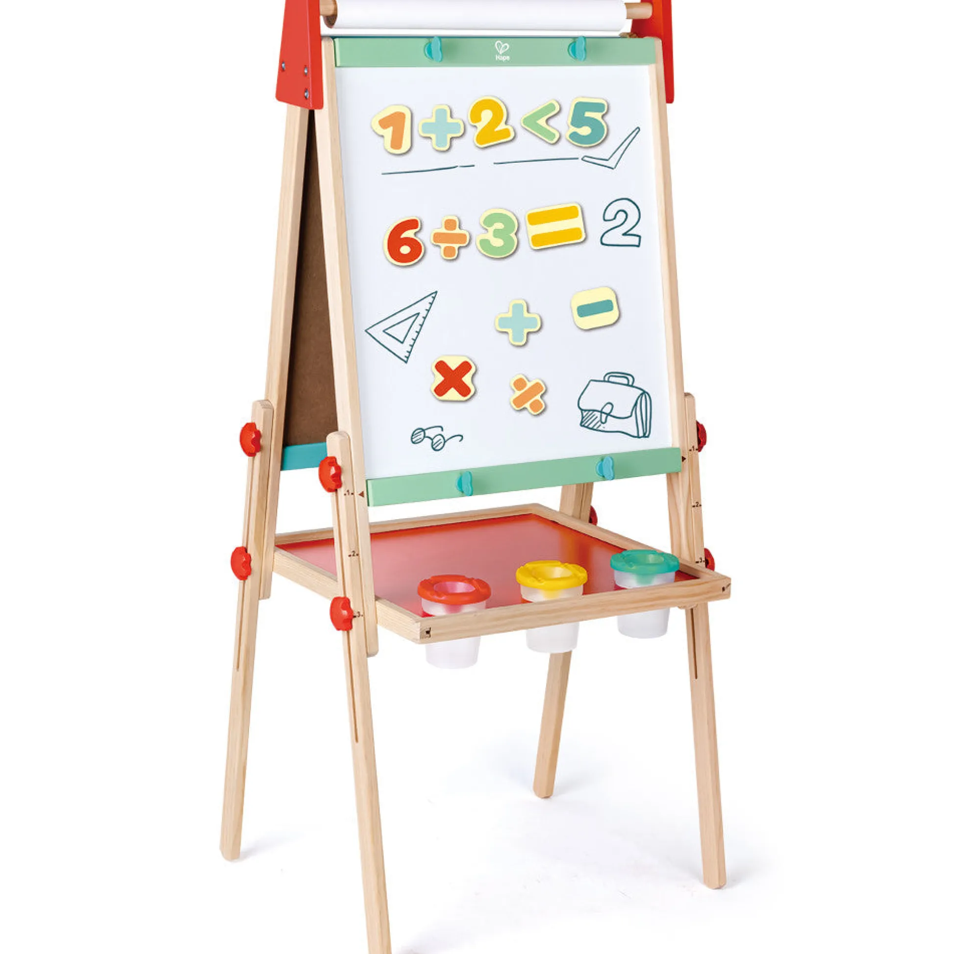 Flat River Group Hape Colorful Magnetic Wooden Numbers Set - 54 Pieces* Preschool Education Toys & Activities
