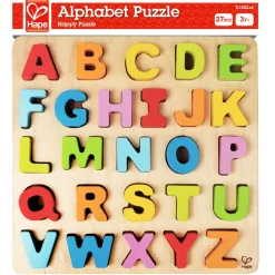 Flat River Group Hape Colorful Wooden Alphabet Puzzle - Educational ABC Learning Toy* Preschool Education Toys & Activities|Puzzles