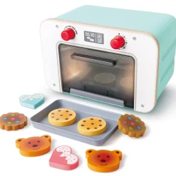 Flat River Group Hape Countdown Baking Oven Wooden Kitchen Playset - Lights & Sounds* Kitchens & Play Food|Dress Up