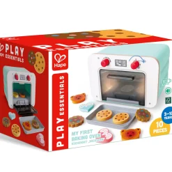 Flat River Group Hape Countdown Baking Oven Wooden Kitchen Playset - Lights & Sounds* Kitchens & Play Food|Dress Up