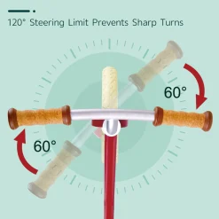 Flat River Group Hape Get Up & Go: Learn to Ride Balance Bike, Red, Ages 3+* Ride-Ons|Ride-Ons & Push-Pull Toys