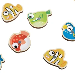Flat River Group Hape Gone Fishin'! - Magnetic Fishing Game for Kids - Develops Basic Math Skills* Preschool Education Toys & Activities