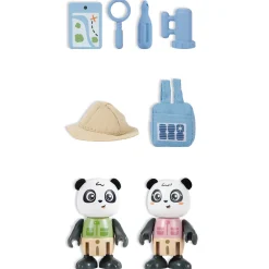Flat River Group Hape Green Planet Explorers Panda Play Adventure Set* Preschool Education Toys & Activities|Preschool Figures & Playsets
