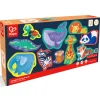 Flat River Group Hape Jungle Friends 10-Pack Animal Shaped Puzzles* Puzzles