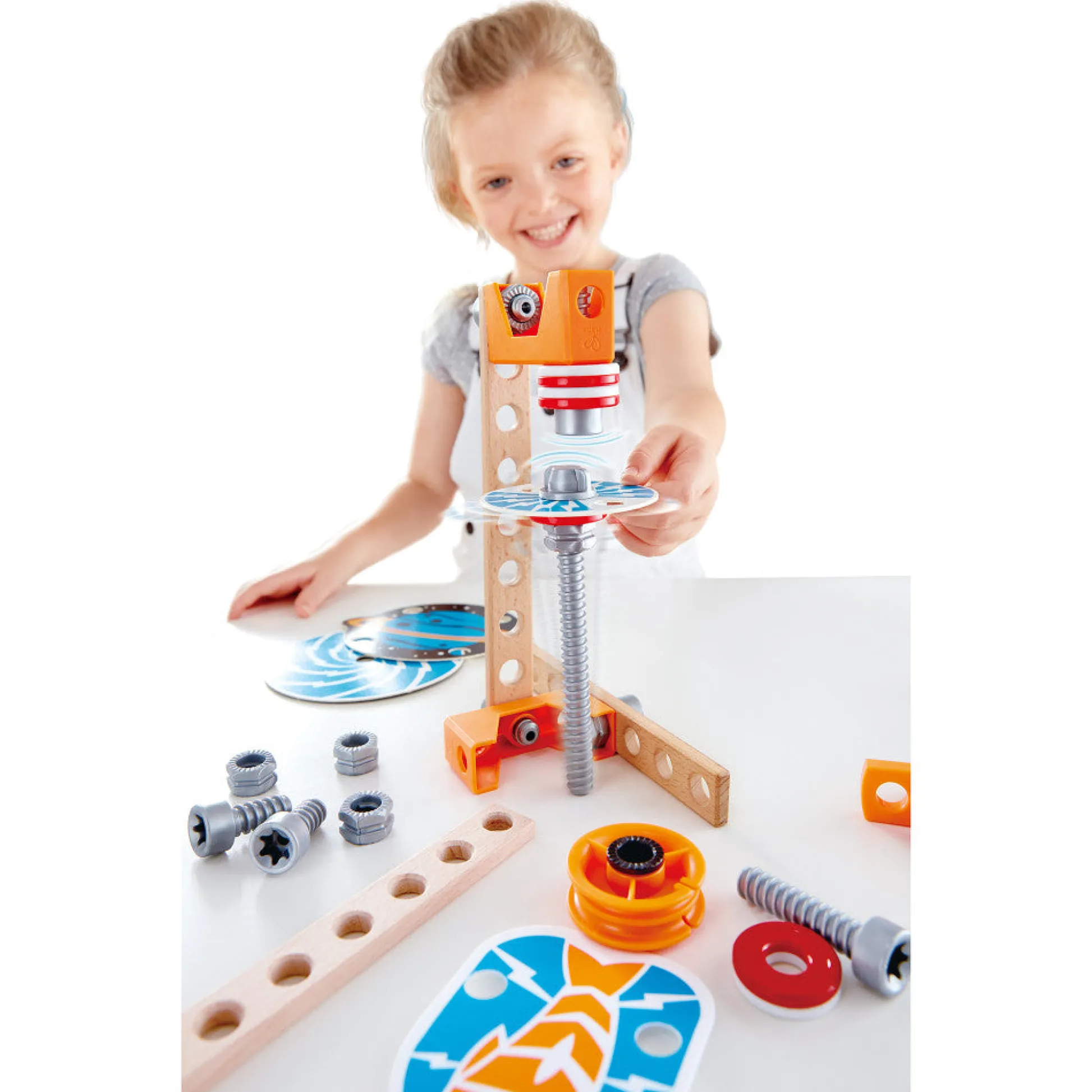 Flat River Group Hape Junior Inventor Magnet Science Lab Set - 34pcs* Science Toys