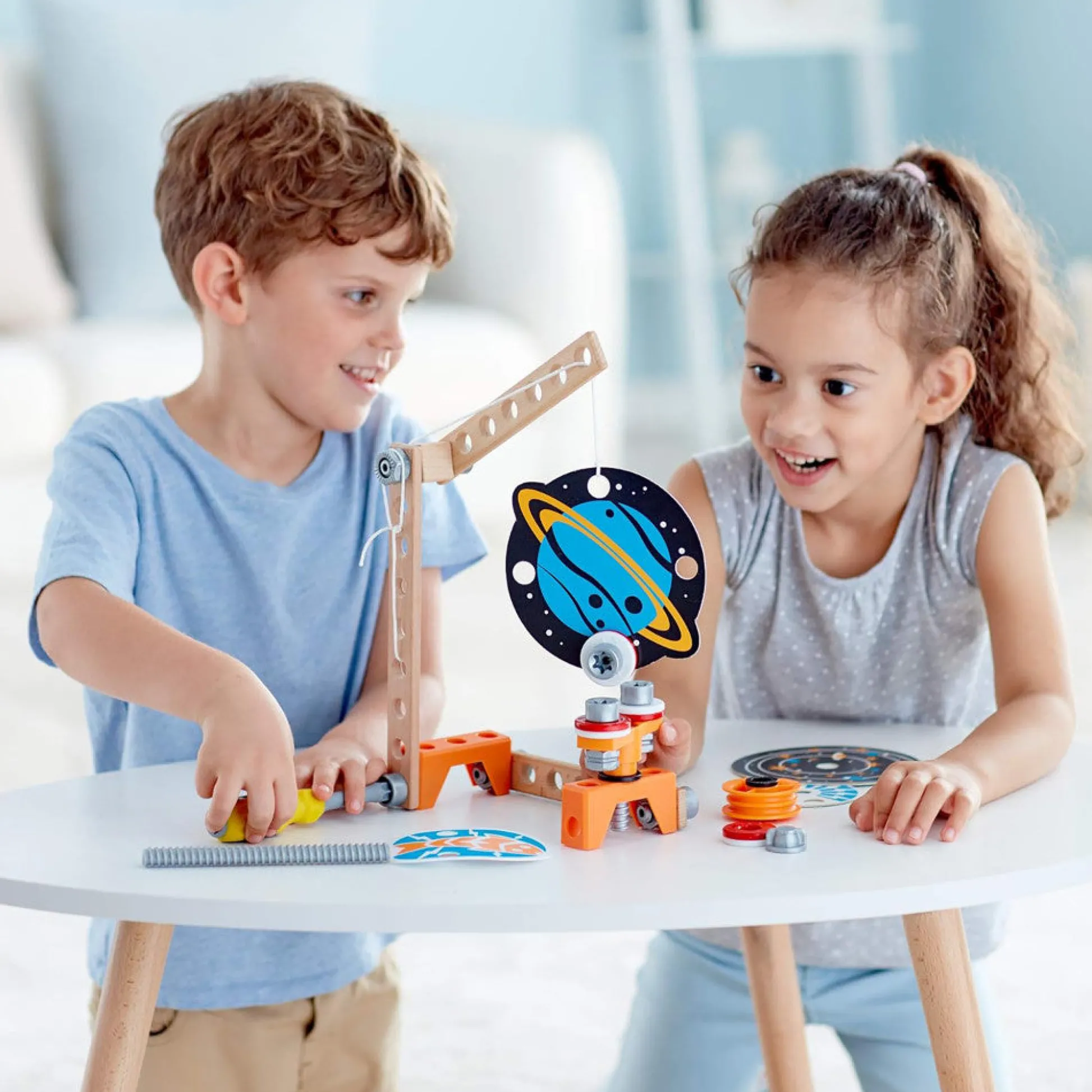 Flat River Group Hape Junior Inventor Magnet Science Lab Set - 34pcs* Science Toys