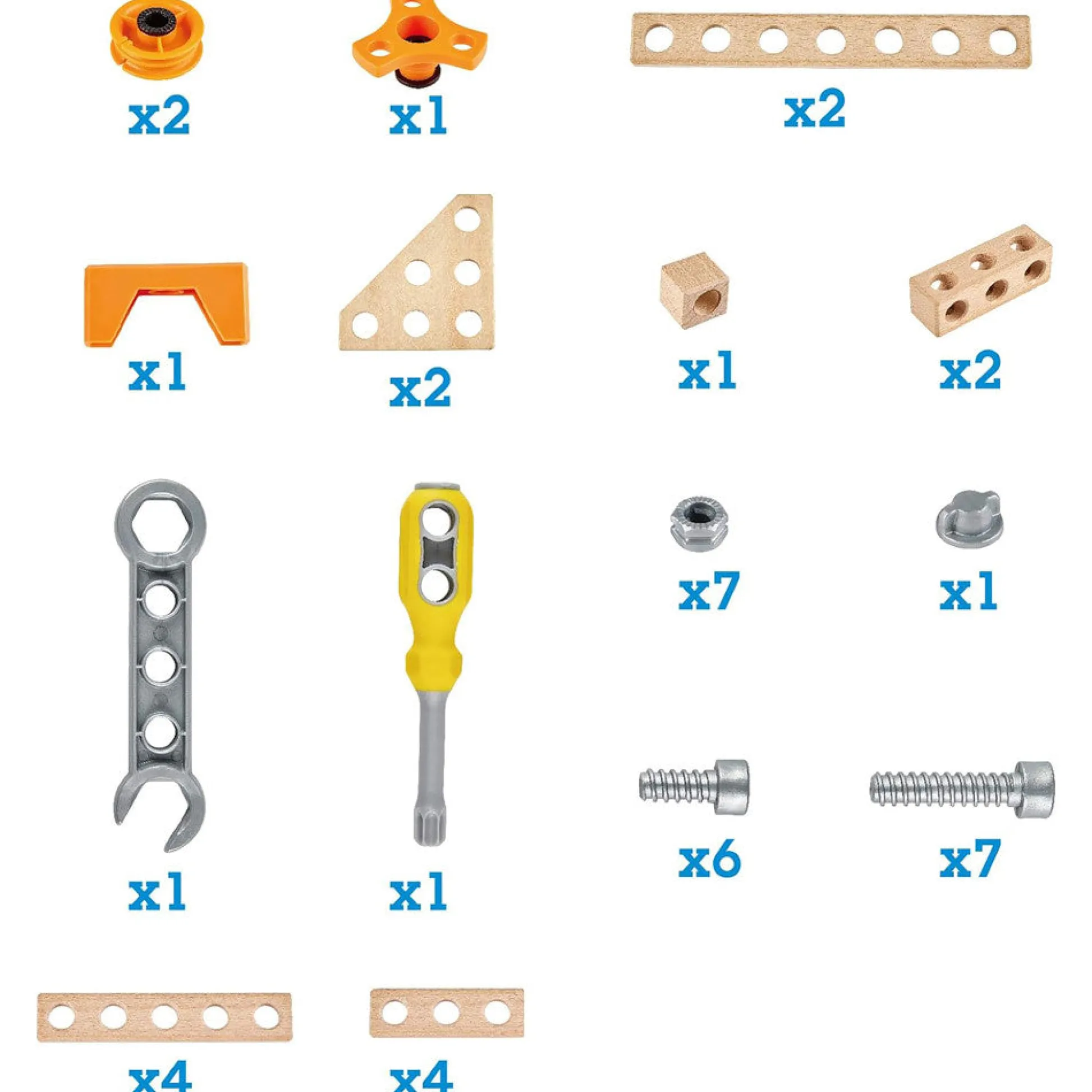 Flat River Group Hape Junior Inventor 42-Piece Physics & Engineering Experiment Starter Kit* Engineering Toys