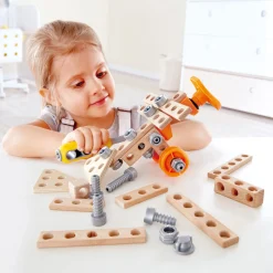 Flat River Group Hape Junior Inventor 42-Piece Physics & Engineering Experiment Starter Kit* Engineering Toys