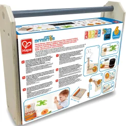 Flat River Group Hape Junior Inventor 32-Piece Science Experiment Toolbox Kit* Science Toys