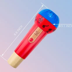 Flat River Group Hape Mighty Echo Microphone, Voice Amplifying Toy in Red & Blue* Preschool Education Toys & Activities