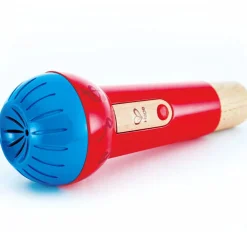 Flat River Group Hape Mighty Echo Microphone, Voice Amplifying Toy in Red & Blue* Preschool Education Toys & Activities