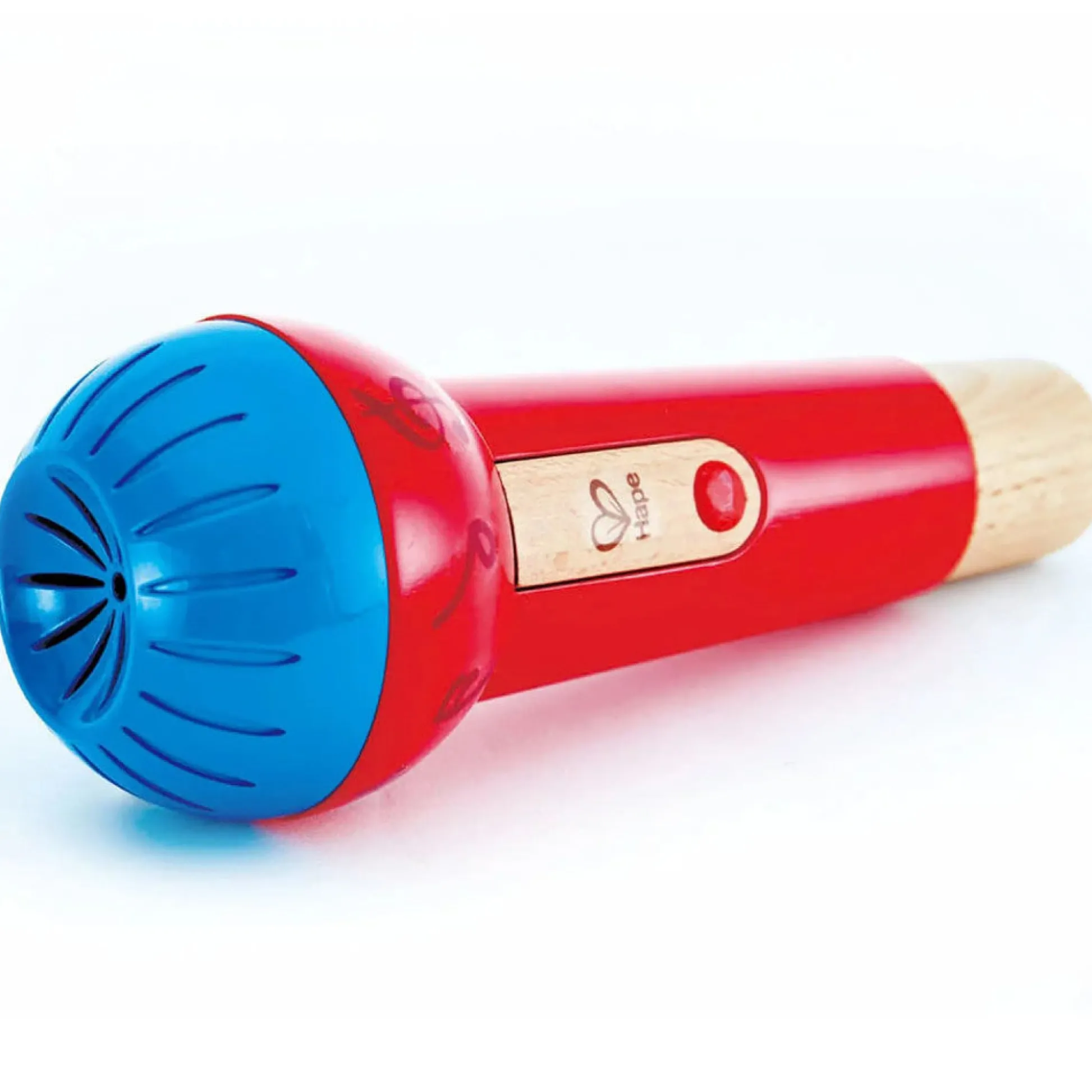 Flat River Group Hape Mighty Echo Microphone, Voice Amplifying Toy in Red & Blue* Preschool Education Toys & Activities