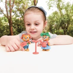 Flat River Group Hape Milo & Melody Tiger Duo Musical Playset* Preschool Education Toys & Activities|Preschool Figures & Playsets