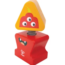Flat River Group Hape Monster Buddies Wooden Building Blocks Set - 3 Colorful Characters* Preschool Building Sets & Blocks|Preschool Education Toys & Activities