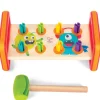 Flat River Group Hape Monster Match 'n' Smash Hammer Bench - Colorful Wooden Toy* Preschool Education Toys & Activities|Preschool Building Sets & Blocks