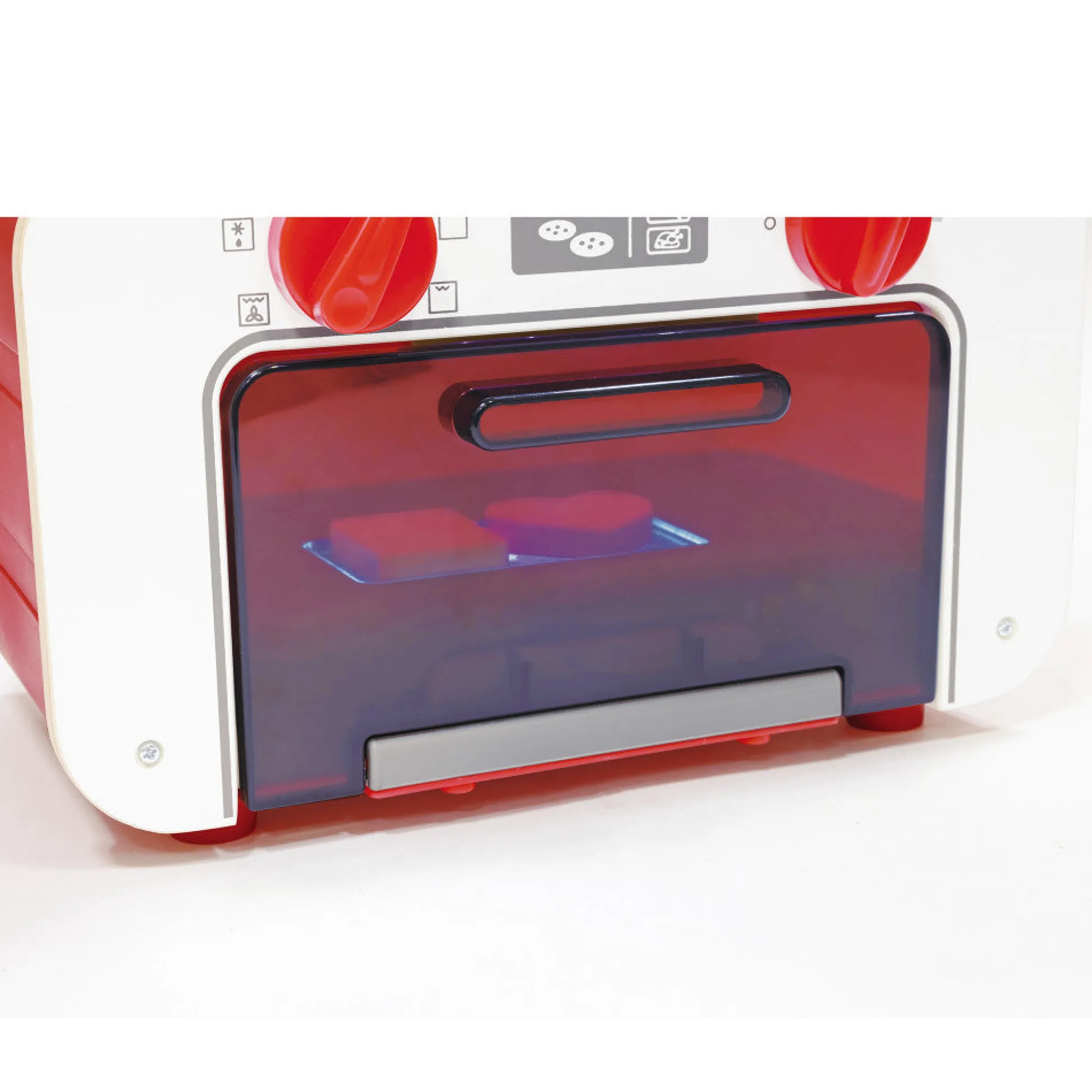 Flat River Group Hape My Baking Oven Playset with Magic Color-Changing Cookies - Red & White* Kitchens & Play Food|Dress Up