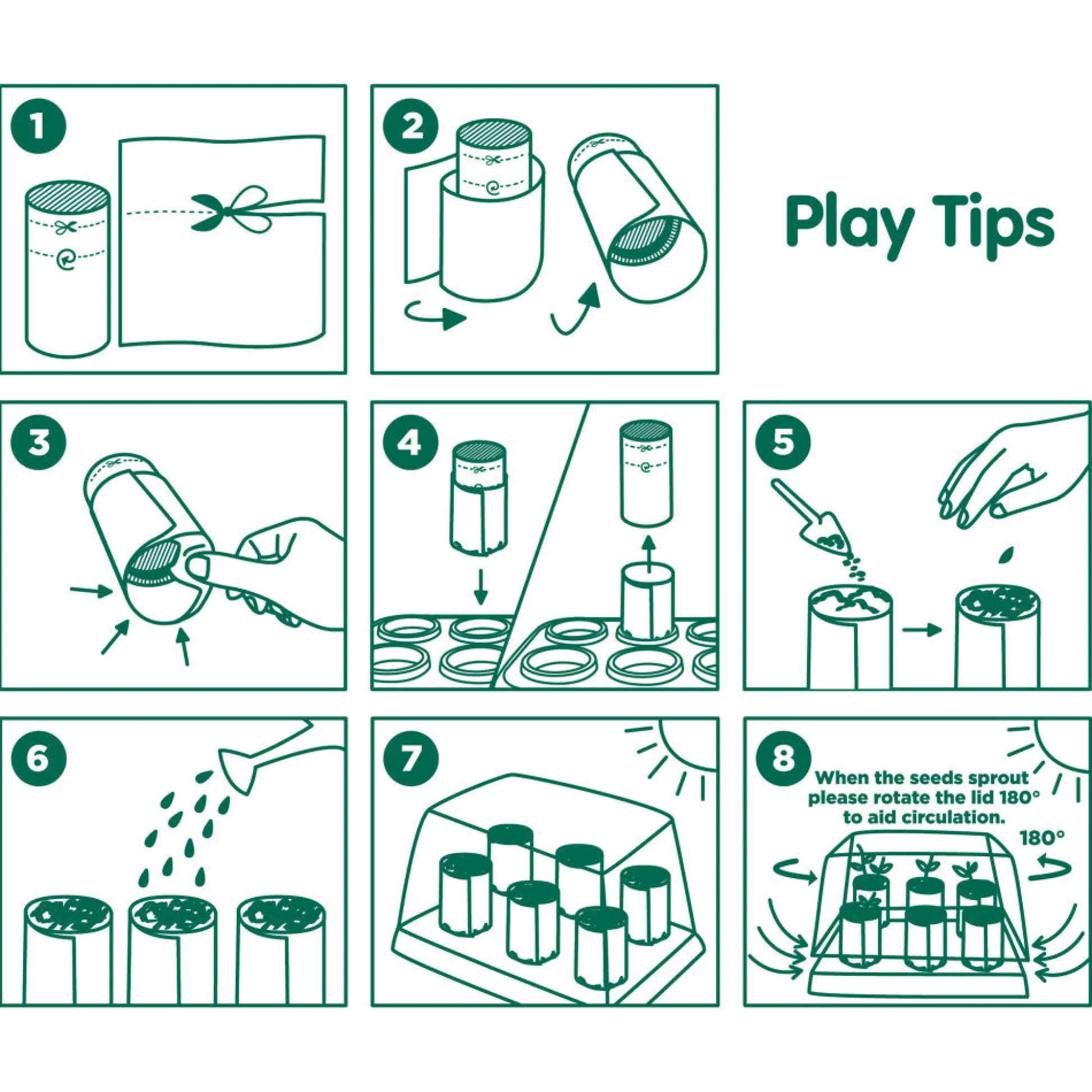 Flat River Group Hape Nature Fun Growing Gardeners Greenhouse Kit, Kids Ages 4+* Science Toys