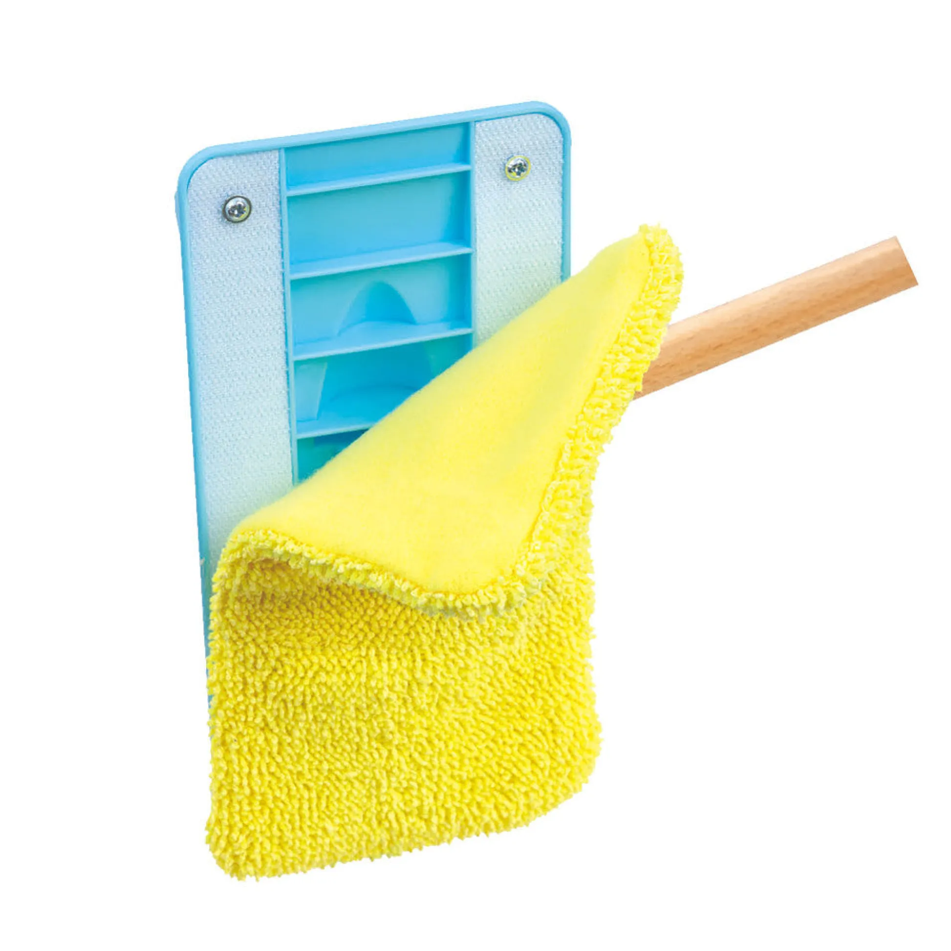 Flat River Group Hape 6pc Clean Up Broom Set - Yellow & Blue Playset* Tools & Workshops|Dress Up