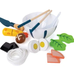 Flat River Group Hape 11pc Slurp-Slurp Udon Wooden Playset* Kitchens & Play Food|Dress Up