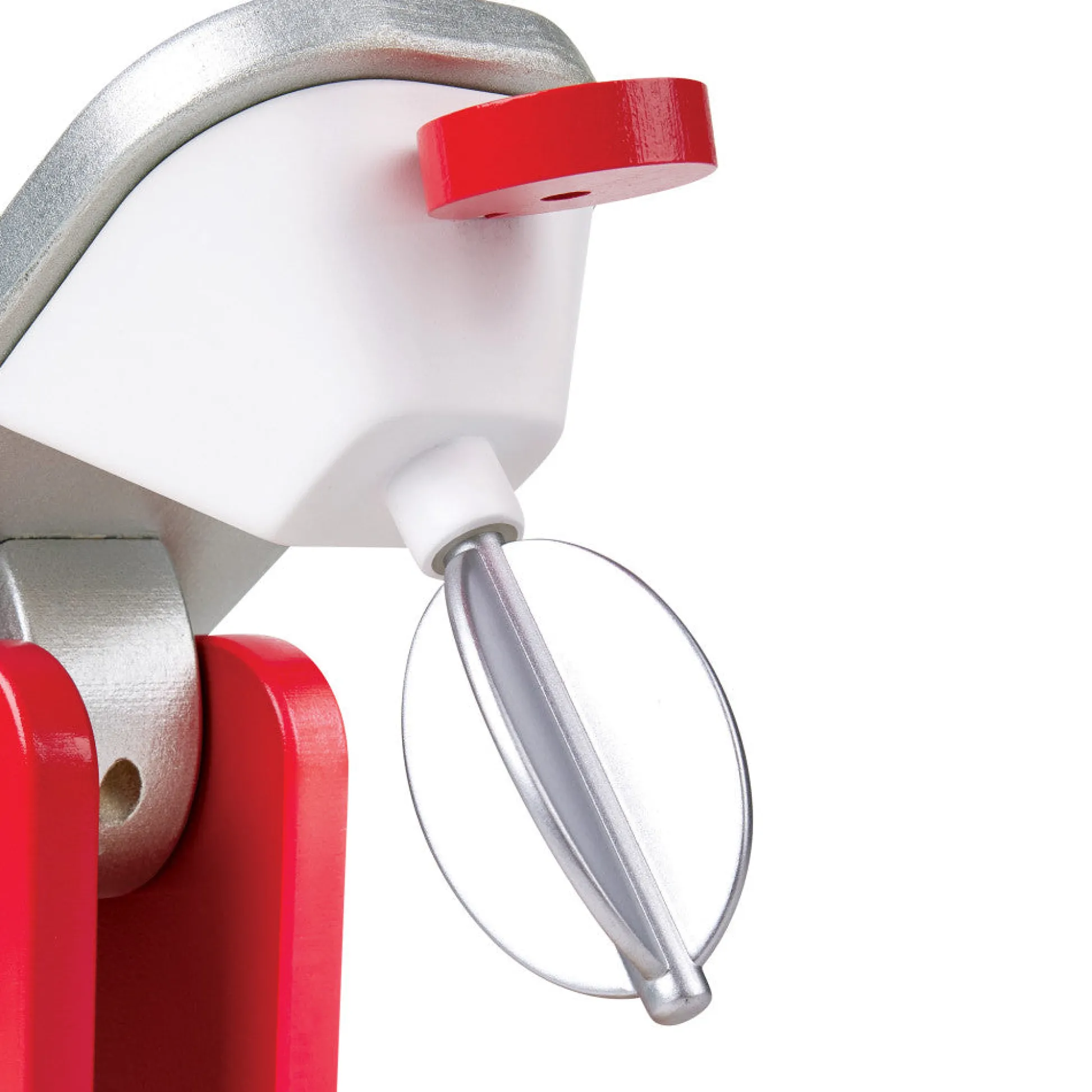 Flat River Group Hape Red Wooden Mix & Bake Set - Whirl & Twirl Blender Toy* Kitchens & Play Food|Dress Up