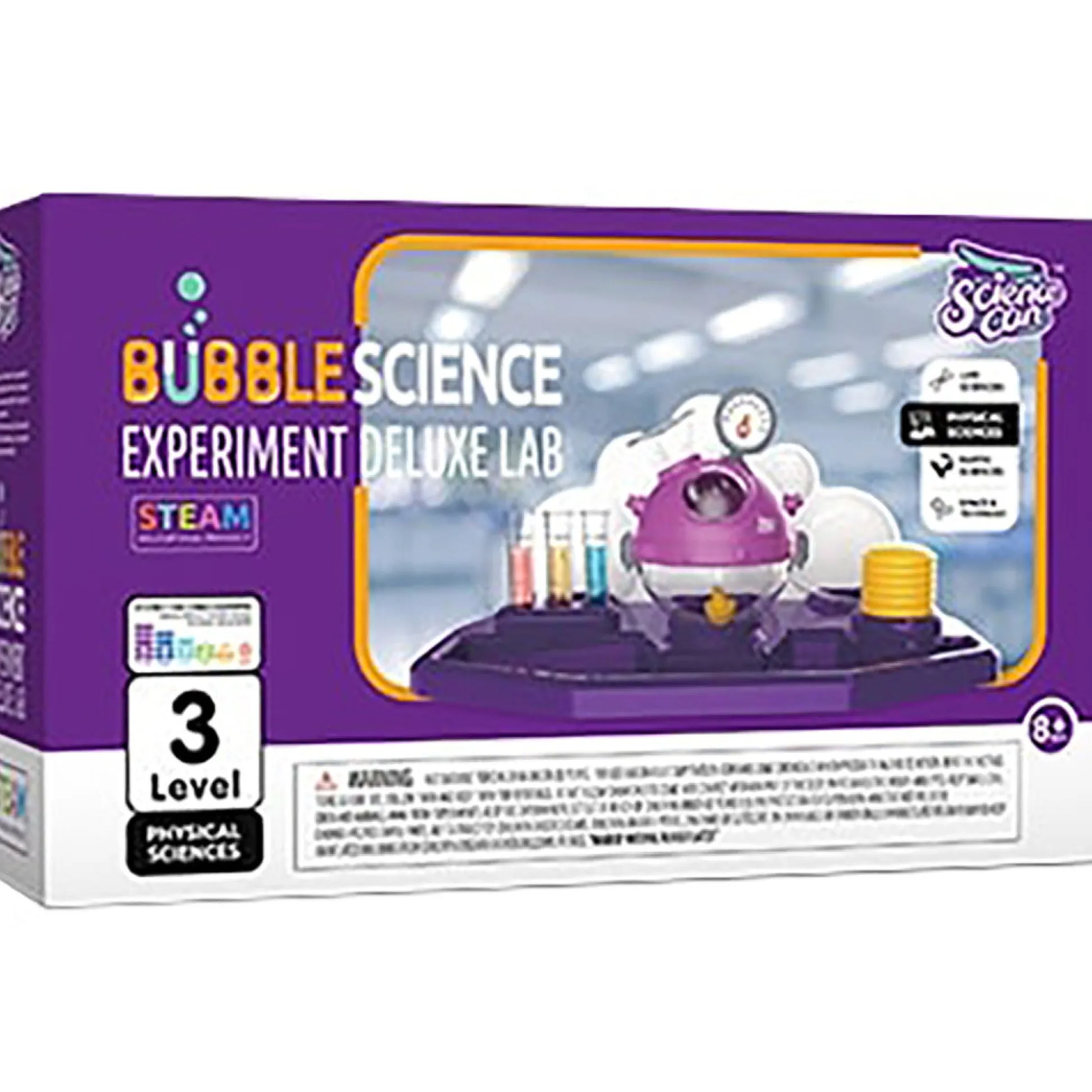 Flat River Group Hape Science Can Bubble Science Experiment Deluxe Kit* Science & Discovery
