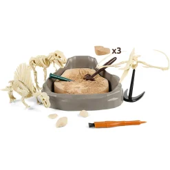 Flat River Group Hape Science Can Mesozoic Era Dinosaur Fossil Excavation Kit* Science & Discovery