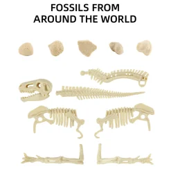 Flat River Group Hape Science Can T-Rex & Triceratops Fossil Dig Kit* Science & Discovery