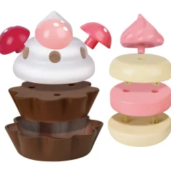 Flat River Group Hape Strawberry Dessert Delight Playset - Pretty in Pink* Kitchens & Play Food|Dress Up