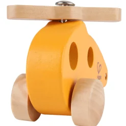Flat River Group Hape Sunny Yellow Little Copter - Wooden Toy Helicopter for Toddlers* Preschool Education Toys & Activities|Preschool Vehicles