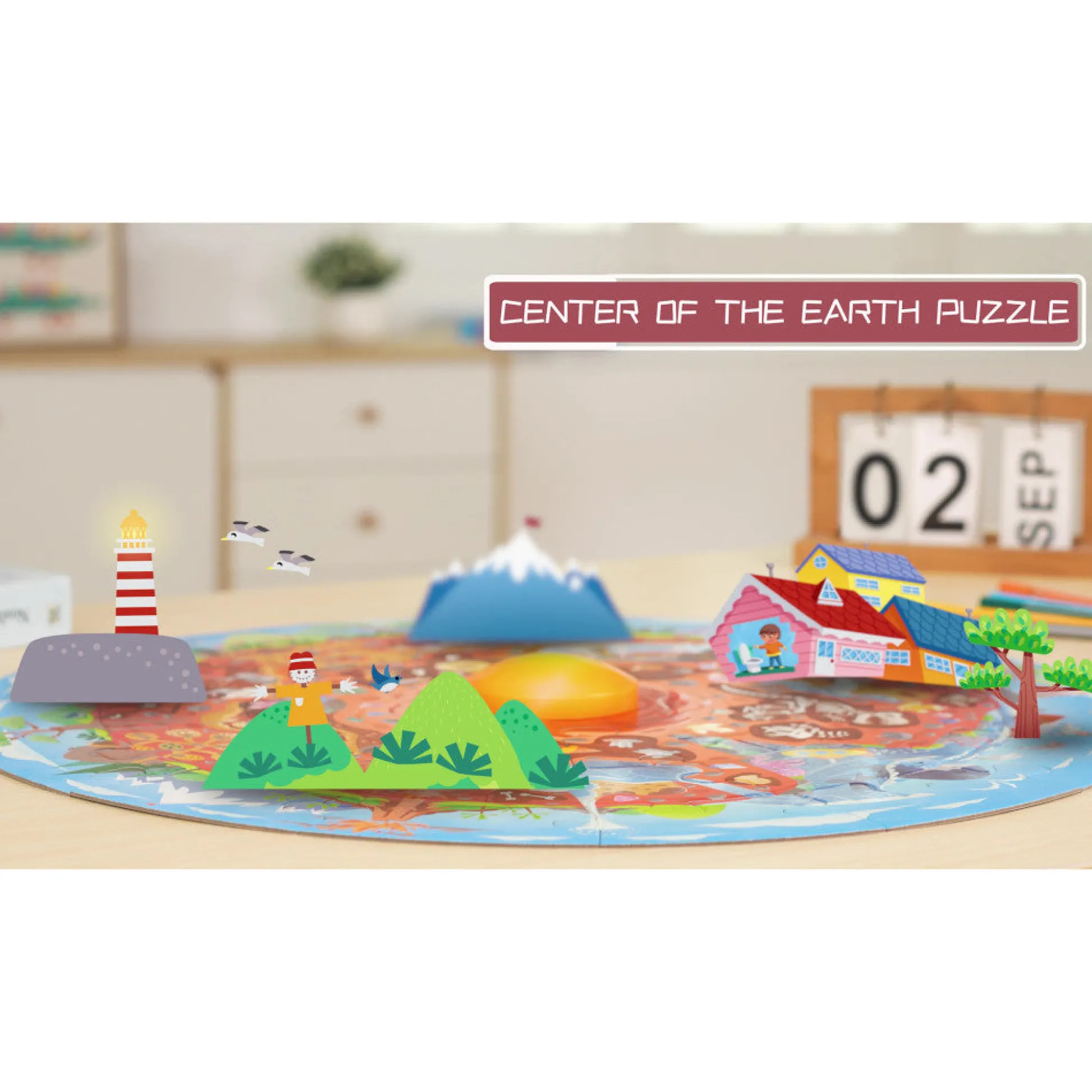 Flat River Group Hape Underground World Exploration Floor Puzzle - 36pc* Puzzles