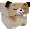 Flat River Group Happy Nappers Adorable Storables 15 inch Plush Dog - Tan & Brown* Stuffed Animals|Stuffed Animals & Plush Toys