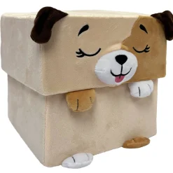 Flat River Group Happy Nappers Adorable Storables 15 inch Plush Dog - Tan & Brown* Stuffed Animals|Stuffed Animals & Plush Toys