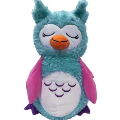 Flat River Group Happy Nappers Adorable Storables 15 inch Owl Plush - Teal & Pink* Stuffed Animals|Stuffed Animals & Plush Toys