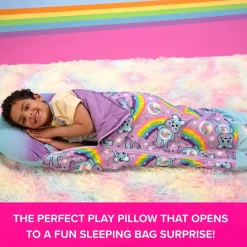 Flat River Group Happy Nappers Care Bears Medium Sleep Sack - Dream Bright Bear* Social & Emotional Skills|Stuffed Animals