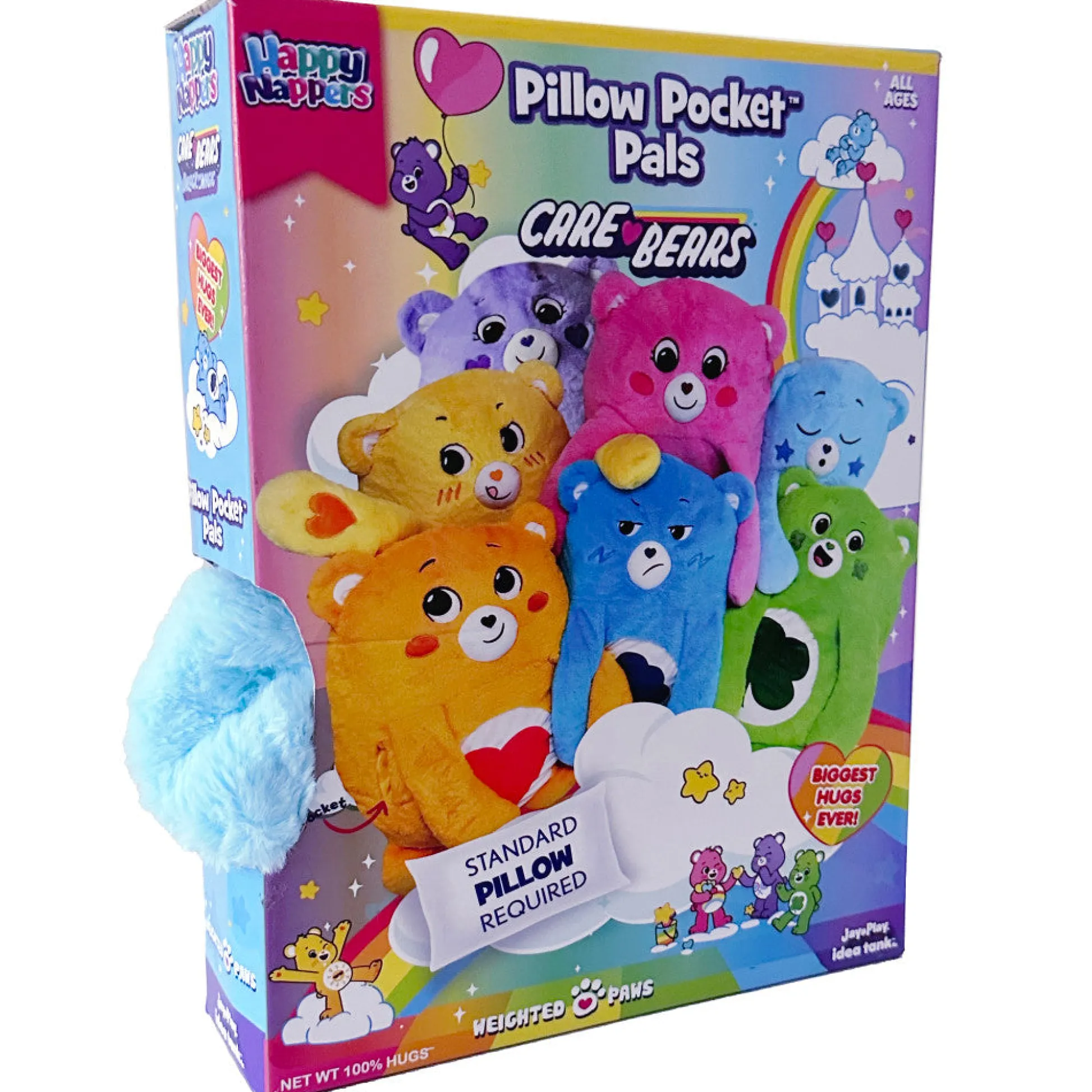 Flat River Group Happy Nappers Care Bears Bedtime Bear Pillow Pocket Pal* Stuffed Animals|Stuffed Animals & Plush Toys