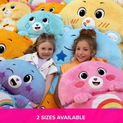 Flat River Group Happy Nappers Care Bears Cheer Bear Sleep Sack - Large, Kids 7+* Social & Emotional Skills|Stuffed Animals